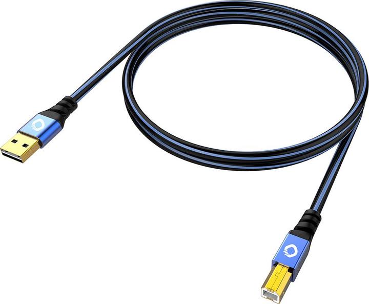Immagine prodotto Oehlbach Cavo di collegamento USB 2.0 A/B "USB Plus B" 7,50 m (7.50 m, USB 2.0, 2.50 W)