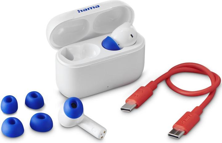 Image du produit Hama Passion Clear II Ecouteurs intra-auriculaires blanc (ANC, 20 h, Sans fil)