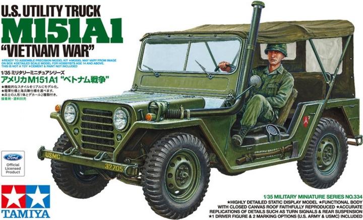 Image du produit Tamiya Camion utilitaire U.S. M151A1 Guerre du Vietnam