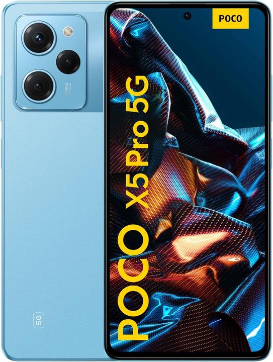 Immagine prodotto Xiaomi Poco X5 Pro (128 GB, Azzurro, 6.67", Doppia SIM, 108 Mpx, 5G)