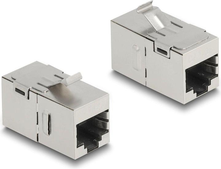 Delock Modulo Keystone da presa RJ45 a presa RJ45 Cat.6A (Modulo Keystone)