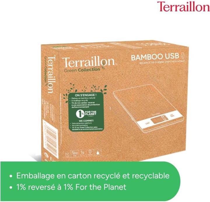 Image du produit Terraillon Bamboo USB