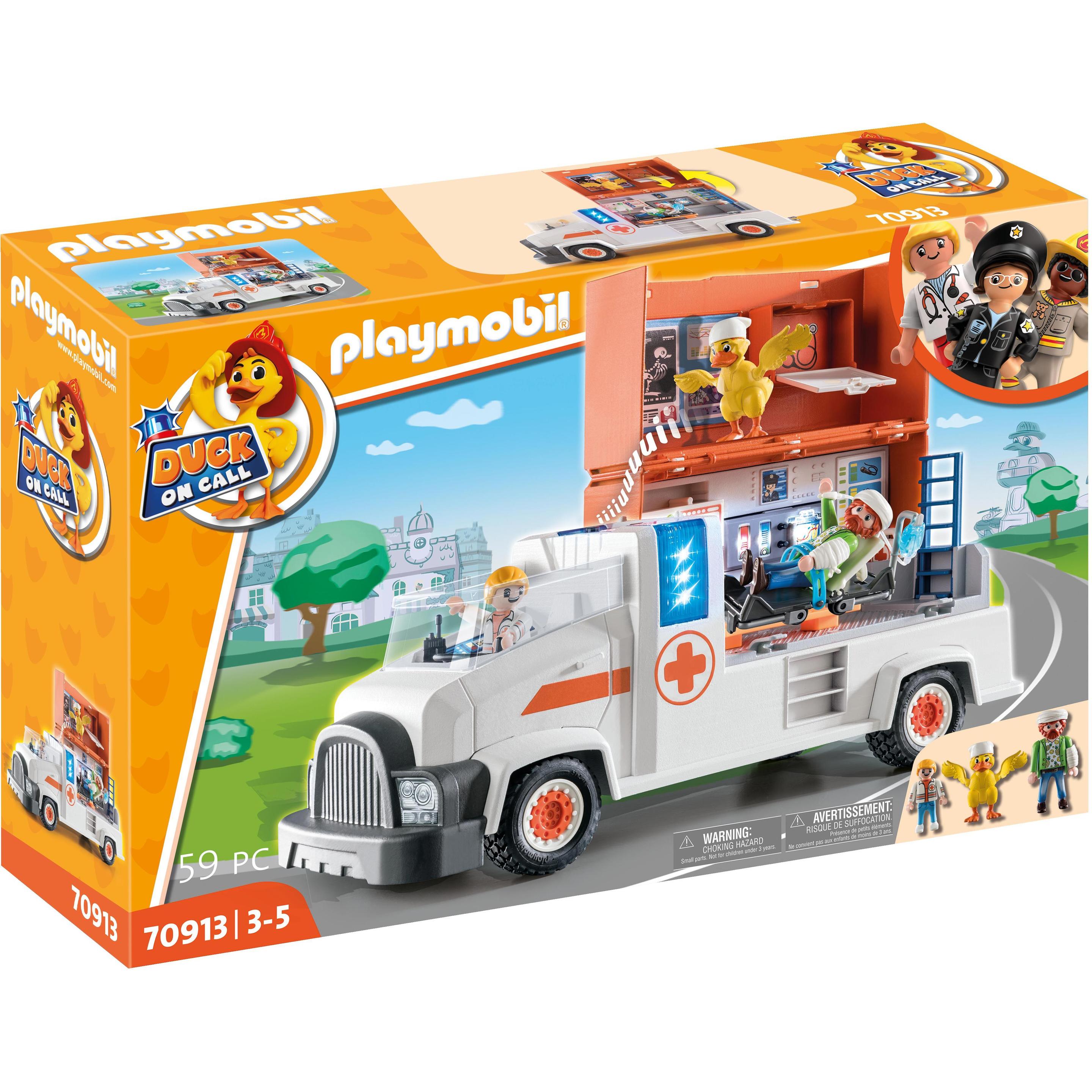 Playmobil Notarzt Truck (70913, Playmobil Duck On Call)