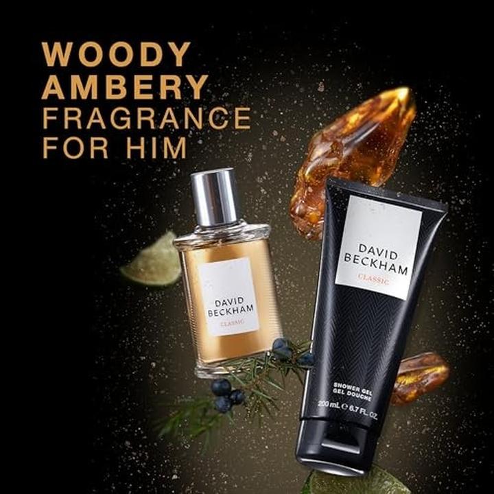 Actual product image David Beckham Classic Eau de Toilette 50ml + Shower Gel 200ml (Perfume set)