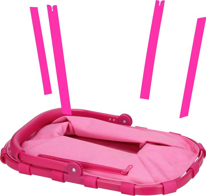 Actual product image reisenthel carrybag frame twist pink