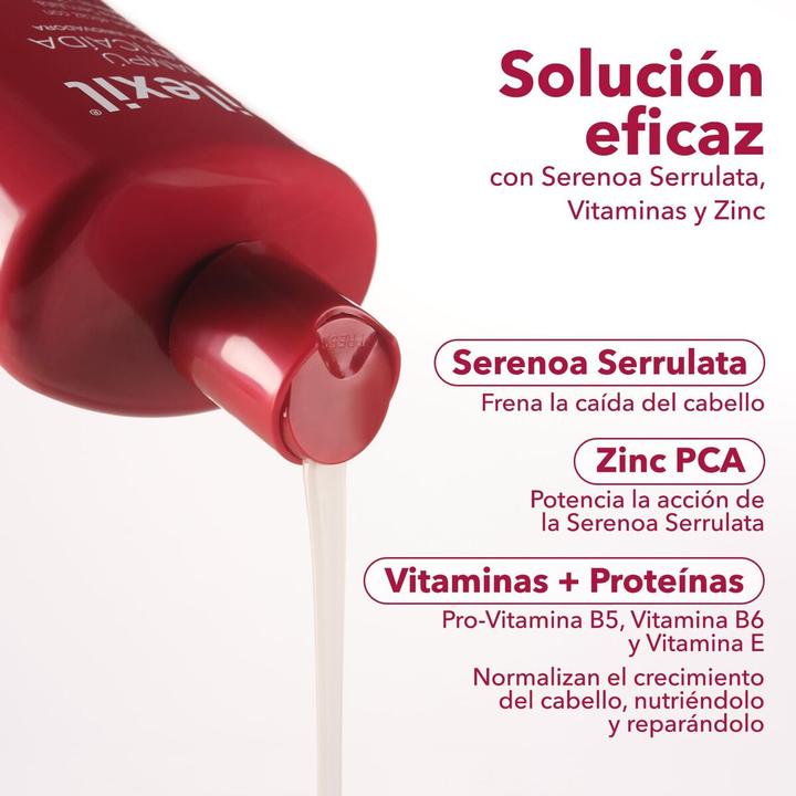 Produktbild Pilexil SHAMPOO gegen Haarausfall, Packung 2 x 900 ml (1800 ml, Flüssiges Shampoo)