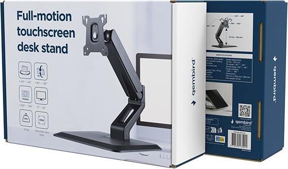 Productafbeelding Gembird STOJAK NA MONITOR Z REGULACJĄ WYSOKOŚCI 17 -32 DO 10KG (Vloer, 32.01", 10 kg)