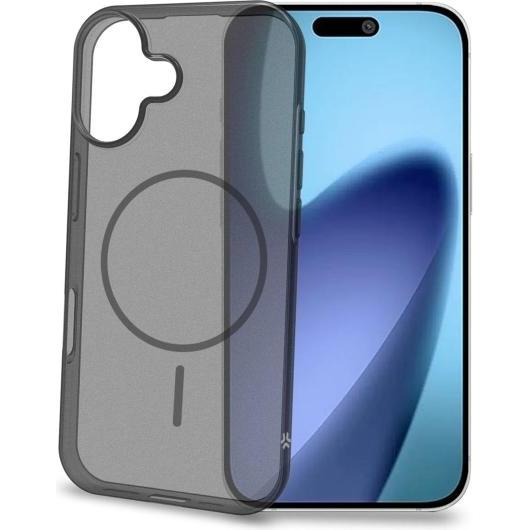 Celly Custodia Magsafe per iPhone 17 nero (Apple iPhone 17), Cover smartphone, Nero