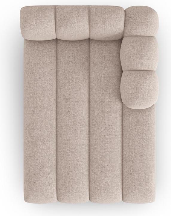 Image du produit Micadoni Chaise Longue Droite, "Lupine", 2 Places, 117x177x70Fabriqué en Europe (Recamière)