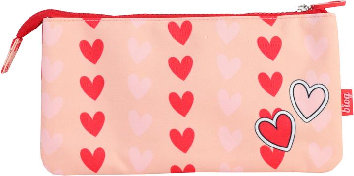 Ancor School Pencil Case Triple B'LOG G POWER Hearts