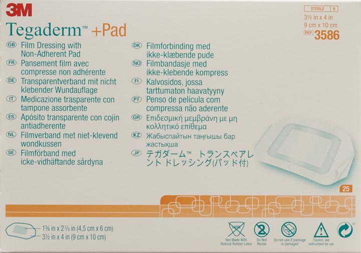 Image du produit 3M Coussinets pour plaies (25x)