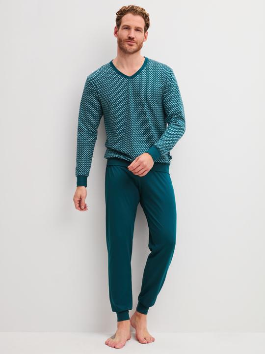 Produktbild Calida Cotton Special Bündchen-Pyjama (S)