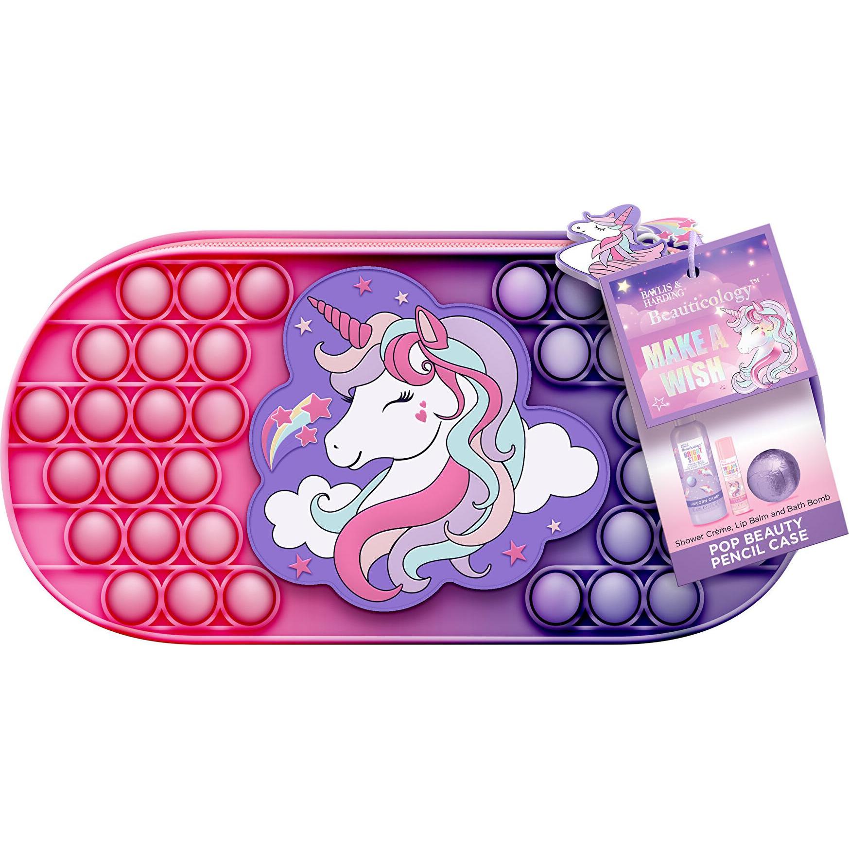 Baylis & Harding, Set regalo bellezza, Geschenkset mit Etui Unicorn 3-tlg