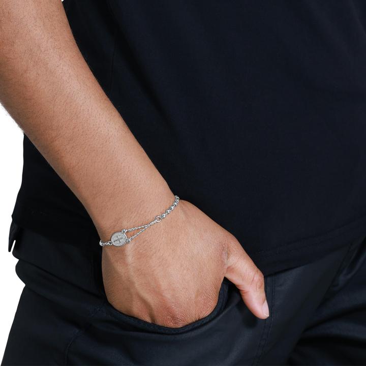 Image du produit Heideman Leo argent poli (21 cm, 100% acier inoxydable)