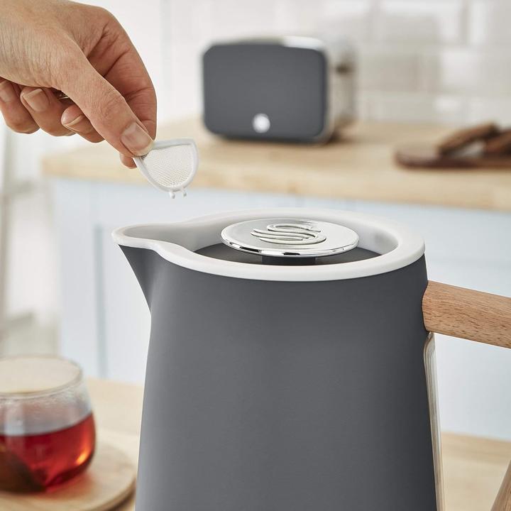 Actual product image Swan Nordic Breakfast Set with Wireless Kettle and Wide Slot Toaster (1.70 l)