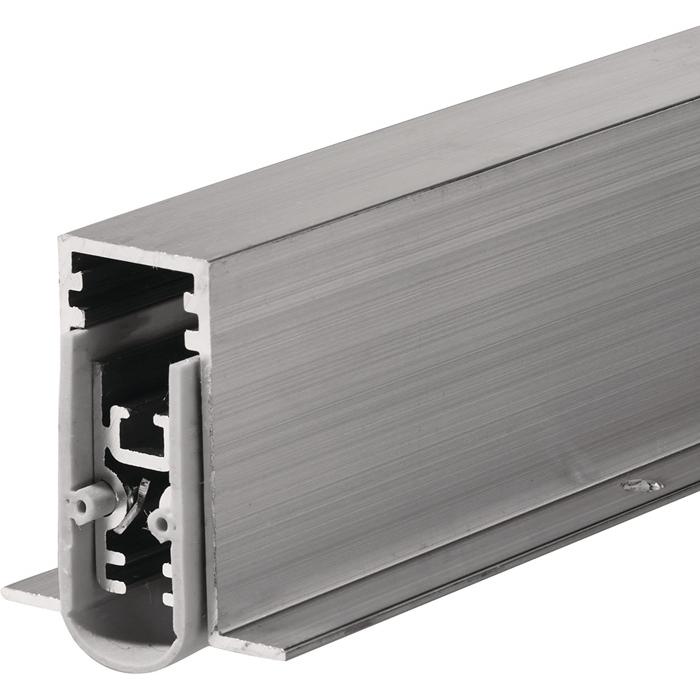 Ellen, Guarnizione della porta, Guarnizione per porta EllenMatic Soundproof Omega 1 stg.L.1208mm L.15mm Alu.blk silver