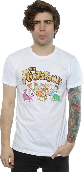 Produktbild The Flintstones Group Distressed TShirt (XL)