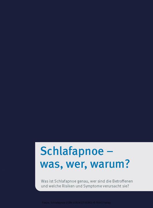Immagine prodotto Schlafapnoe (Tedesco, 2024)