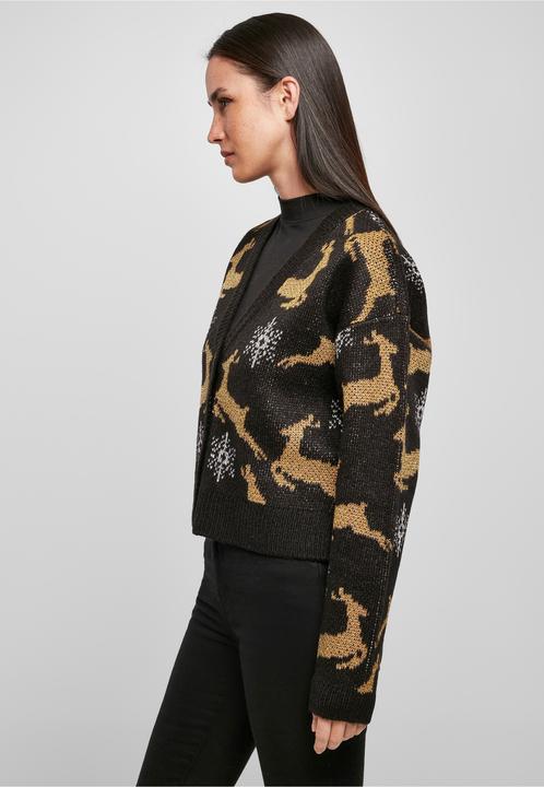 Produktbild Urban Classics Ladies Short Oversized Christmas Cardigan (XXL)