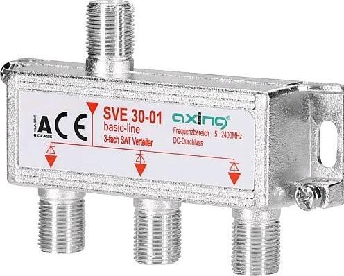 Produktbild Axing SVE 30-01 3fach SAT-Verteiler (Originalfernbedienung)
