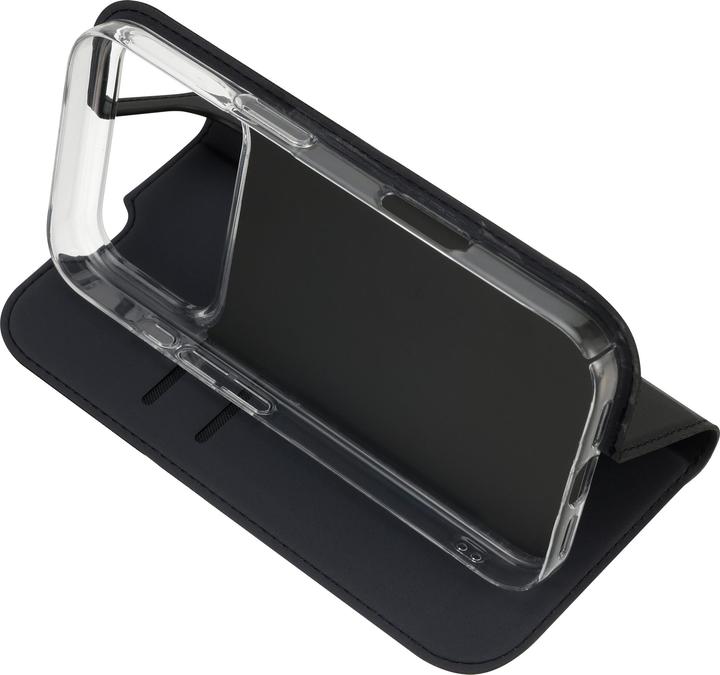 Actual product image FoneKit BookCase protective case, iPhone 17 Pro Max, black (Apple iPhone 17 Pro Max)