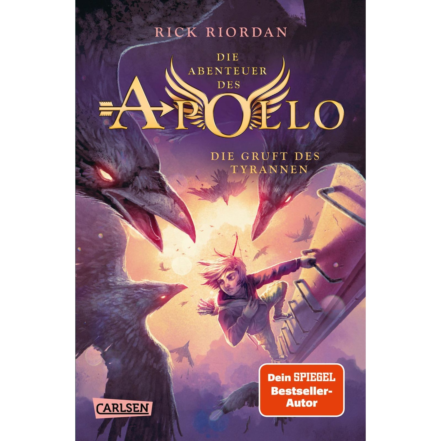 Die Abenteuer des Apollo 4: Die Gruft des Tyrannen, Belletristik von Rick Riordan