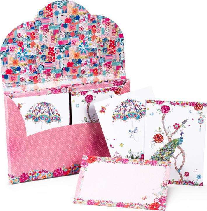 Blattgeflüster Patchwork Design Grusskar