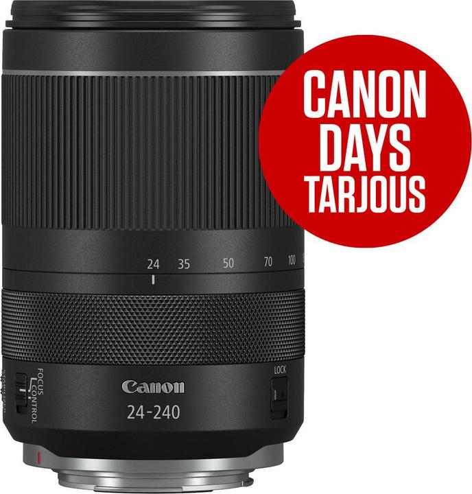 Immagine prodotto Canon RF 24-240mm f/4.0-6.3 IS USM (EU) (Canon RF, Full frame)