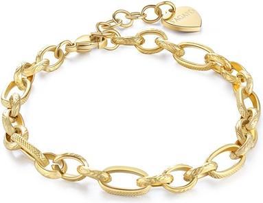 Image du produit Sagapo S'Agapo Statement Chunky Shk26 Gold Plated Bracelet For Women