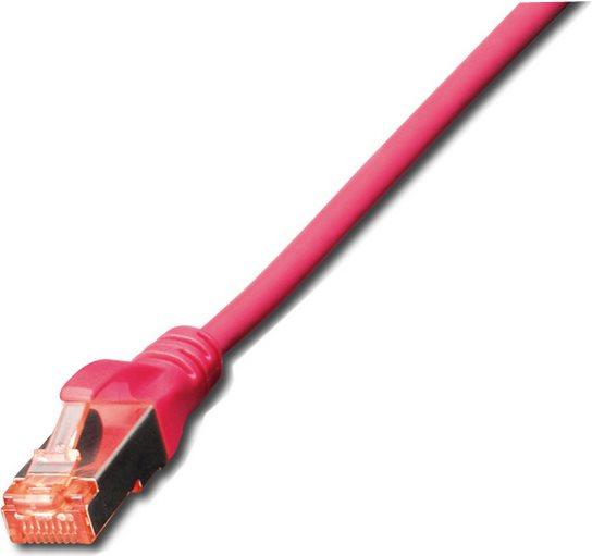 Productafbeelding Digitus Patchkabel SFTP/PIMF CAT6 2m 4x2AWG 27/7 2xRJ45 magenta (S/FTP, CAT6, 2 m)