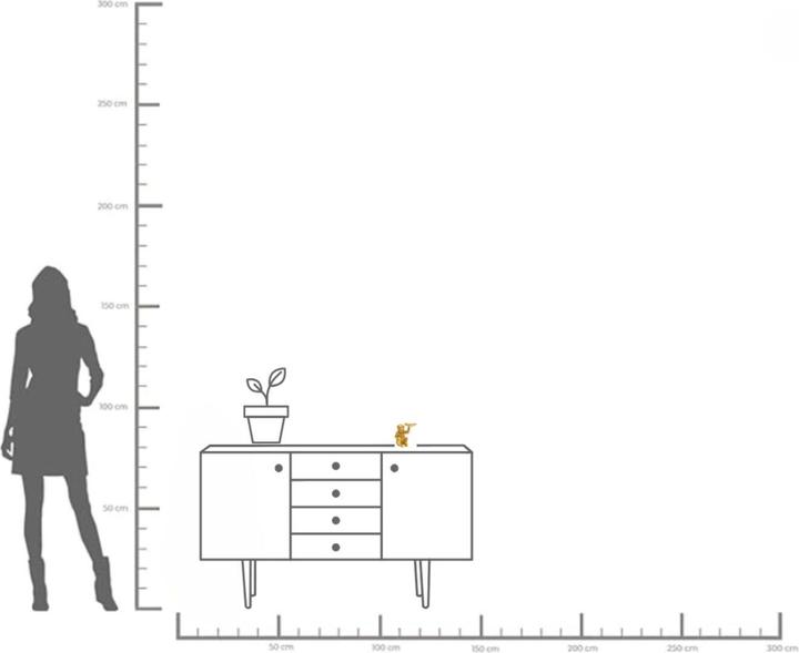 Image du produit Kare Design Figurine décorative Monkey Tealight Holder 11cm