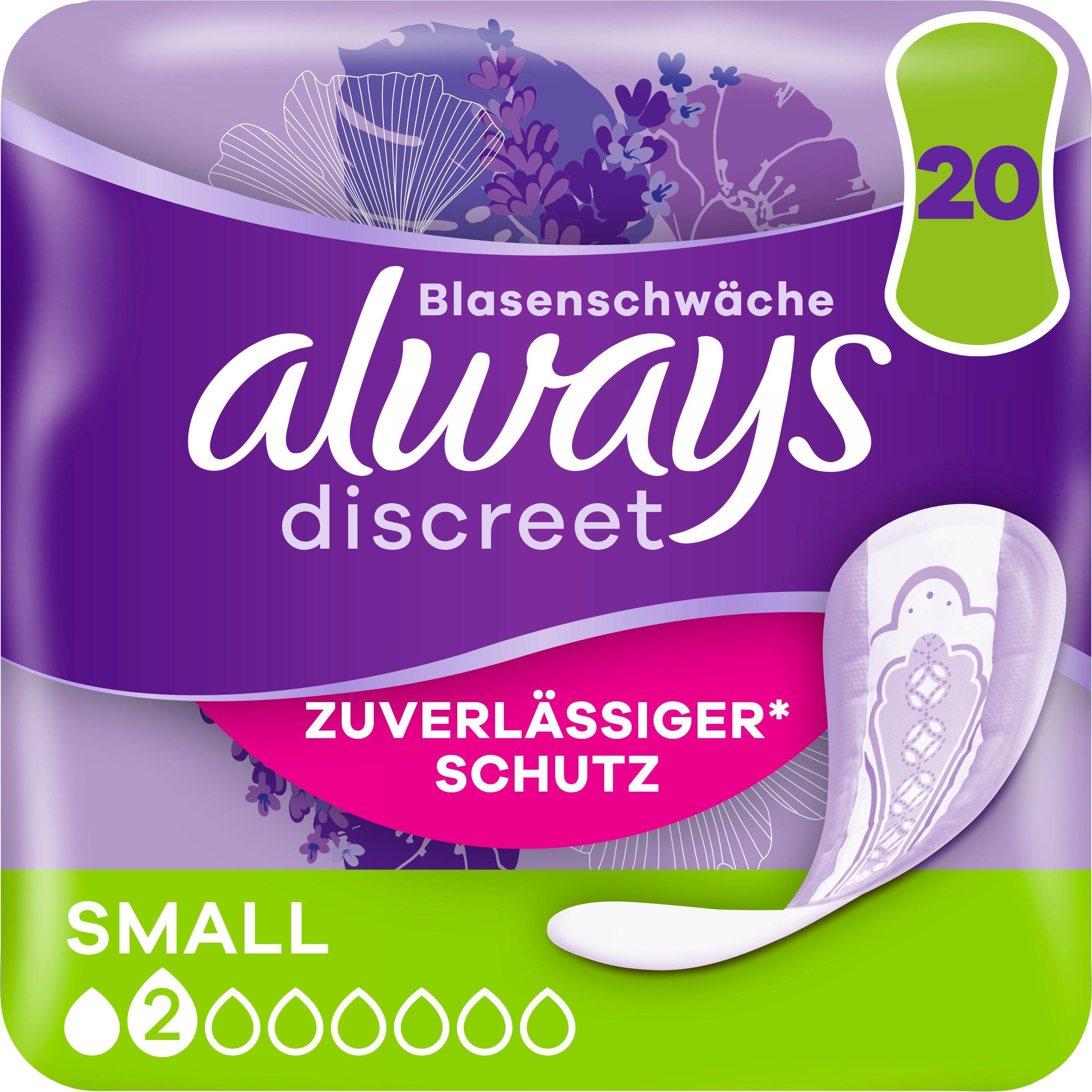 Always Donna Prodotti Per L'incontinenza, Discreto (20X)