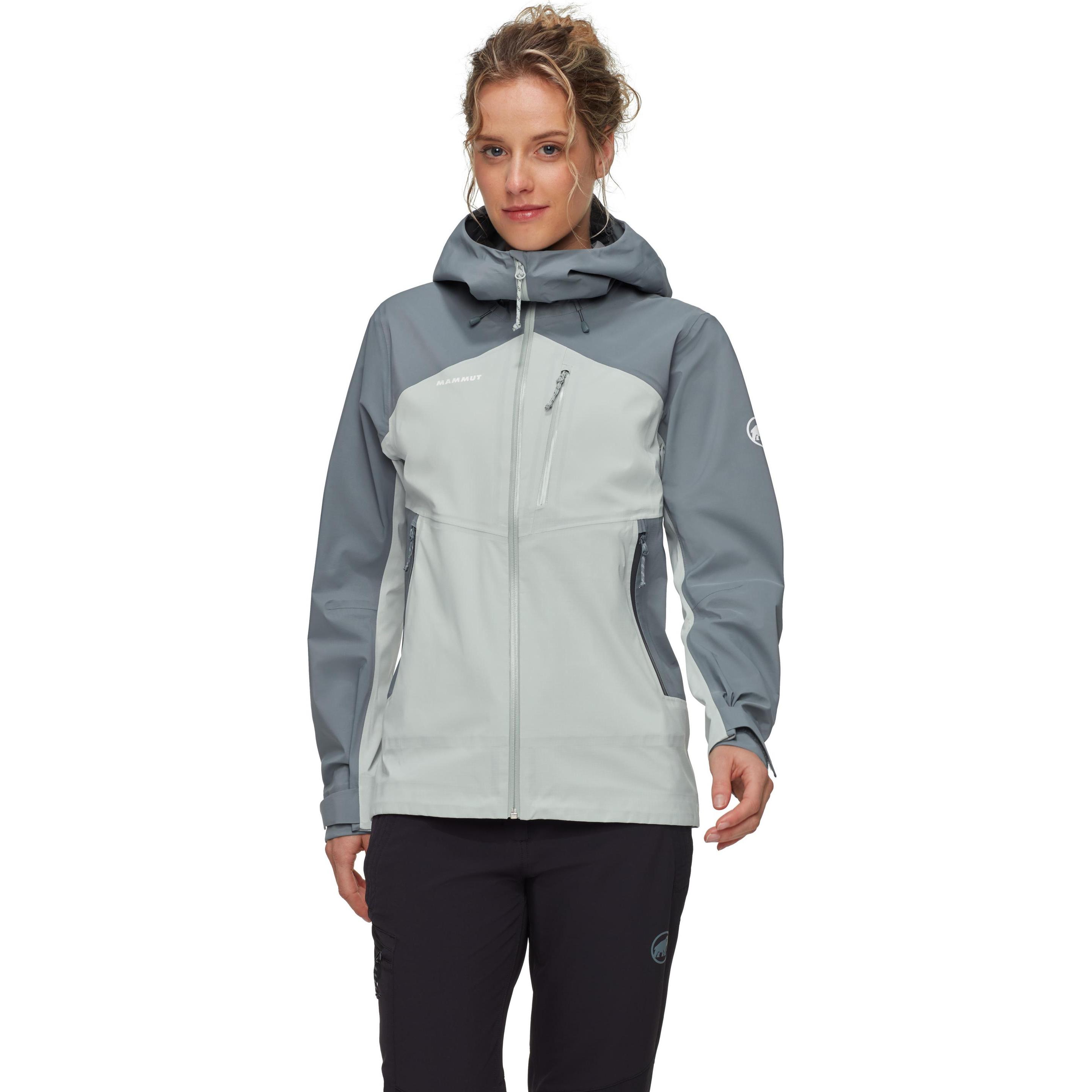 Thumbnail - Mammut, Damen, Jacke, Alto Guide HS Hooded Jacket Women (L), Grau, L