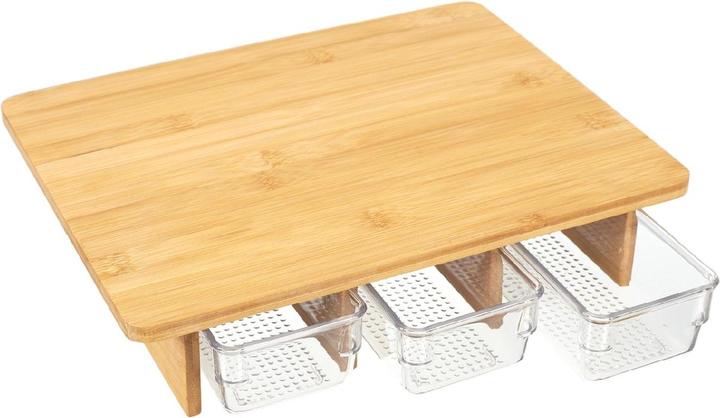 Image du produit Cook Concept planche à decouper avec 3 compartiments