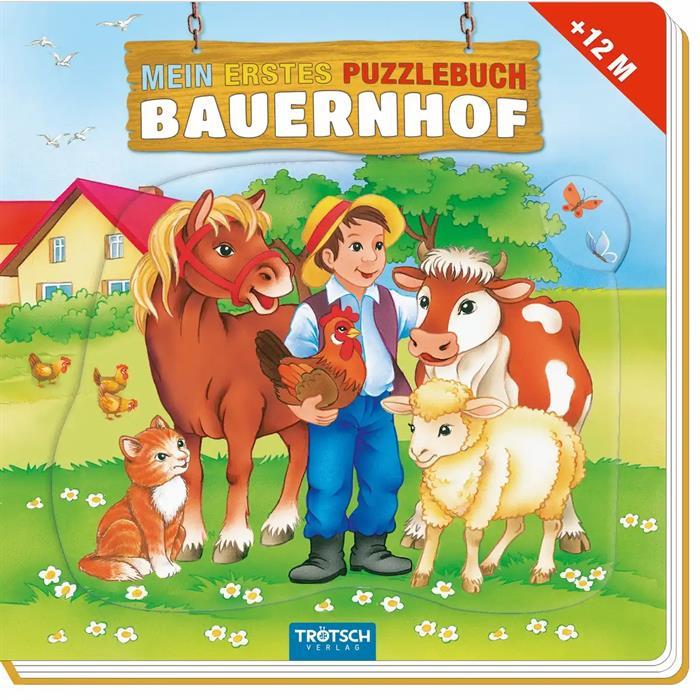 Trötsch Mein erstes Puzzlebuch mehrfarbig (8 Teile)