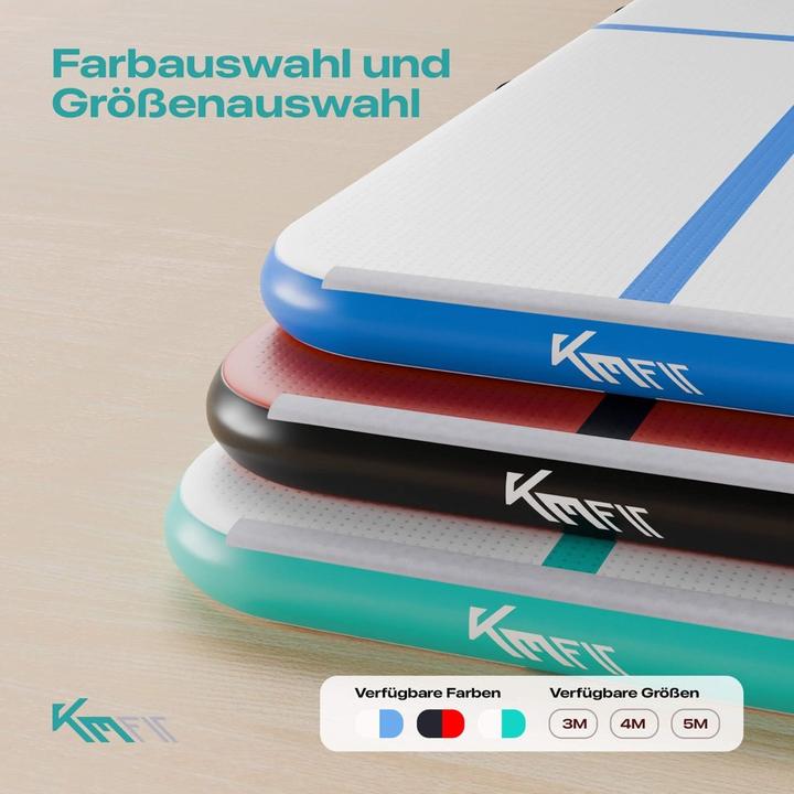 Actual product image Km-Fit Inflatable gym mat