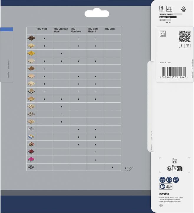 Produktbild Hengst PRO Steel corded Kreissägeblatt, 203 x 2 x 25,4 mm