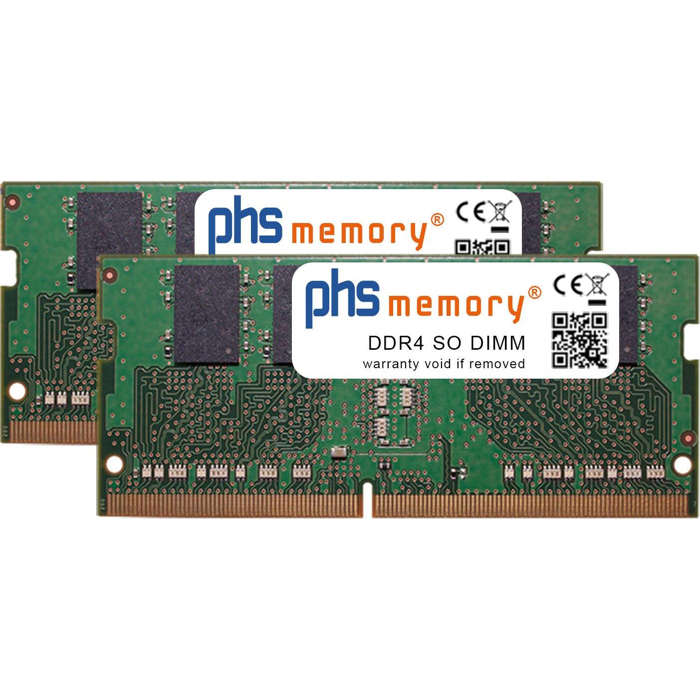 PHS-memory RAM passend für Apple iMac19,1 (Retina 5K, 27-Zoll, 2019) (Apple iMac19,1 (Retina 5K, 27-Zoll, 2019), 2 x 8GB...