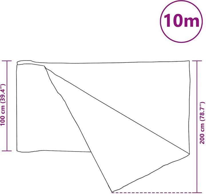 Image du produit vidaXL Rafa (1000 cm)