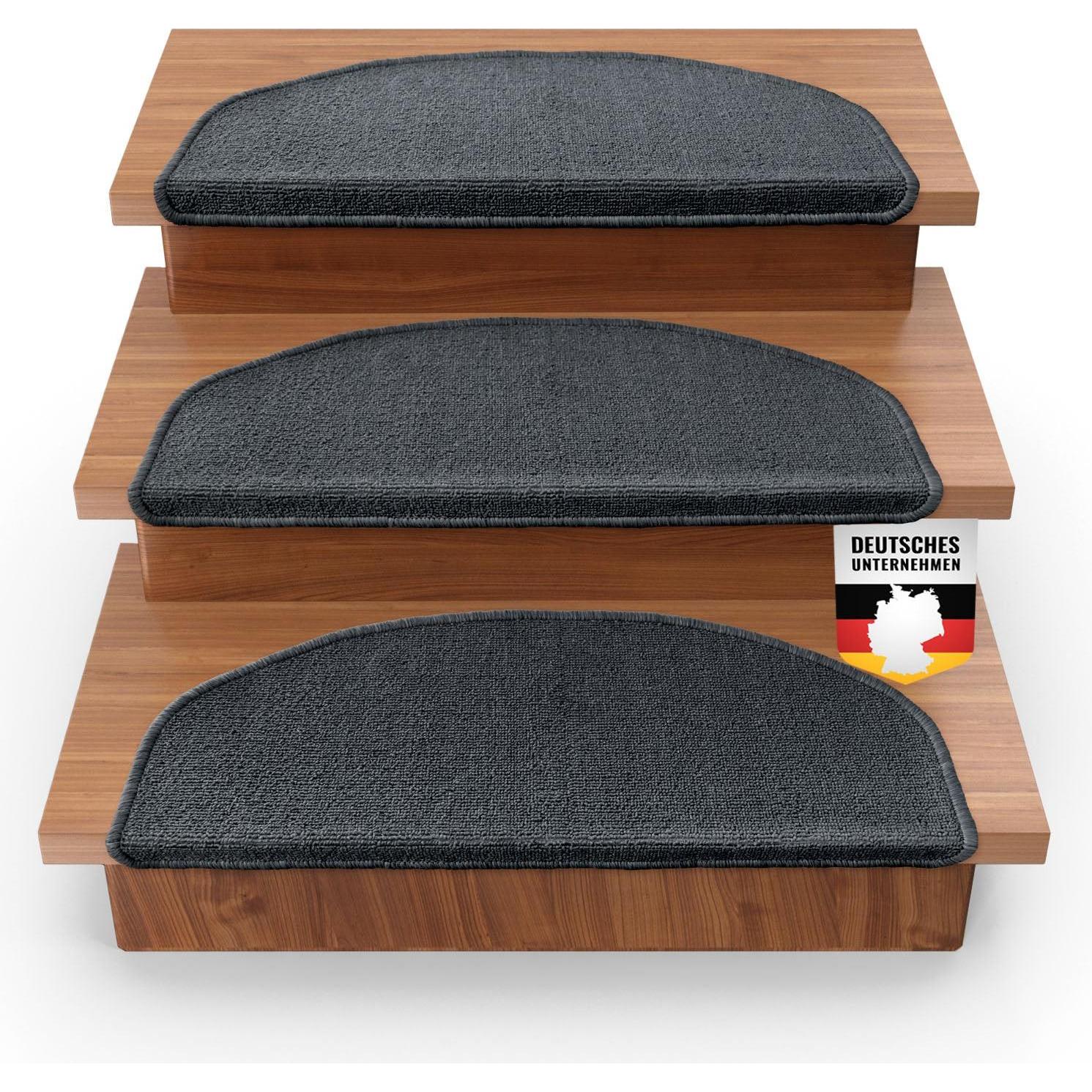 Karat, Fussmatte, Stufenmatte London 15er-Set Halbrund (23.5 x 65 cm)