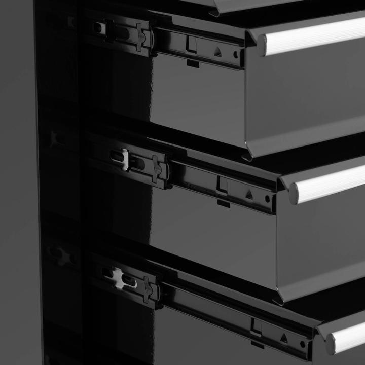 Produktbild MSW Werkzeugwagen 7 Schubladen abschliessbar Werkstattwagen kugelgelagert 60 kg (7 x)