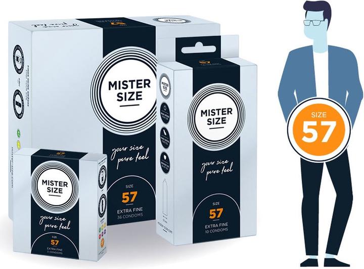 Produktbild Mister Size 57 (36 Stk.)