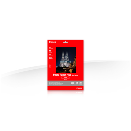 Produktbild Canon SG-201 Plus Semi-Gloss (260 g/m², 10 x 15 cm, 50 x)