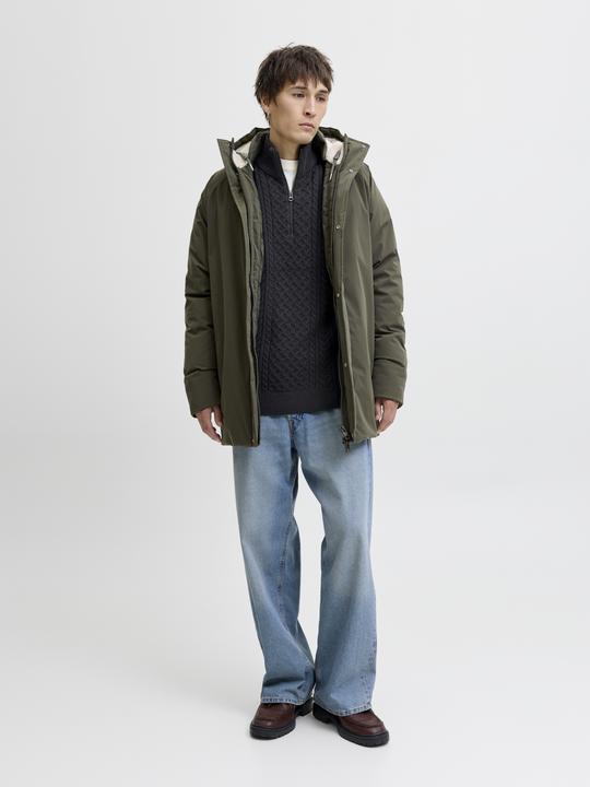 Actual product image Jack & Jones Jprblusean Knit Cable Half Zip Sn (XS)