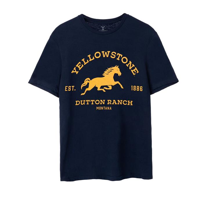 Produktbild Yellowstone Dutton Ranch TShirt kurzärmlig (L)