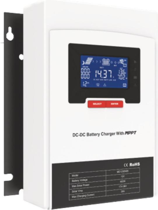 Actual product image Autosolar Solar MPPT-Laderegler und Ladebooster 50A