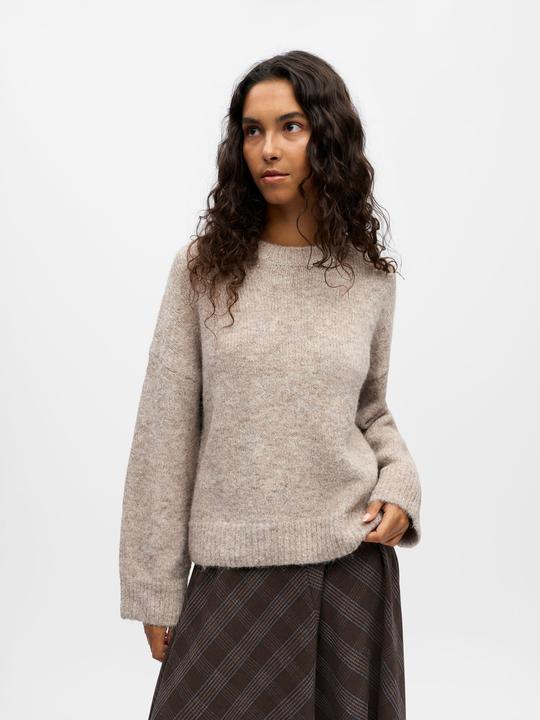 Produktbild Object Geripptes Strickpullover (L)