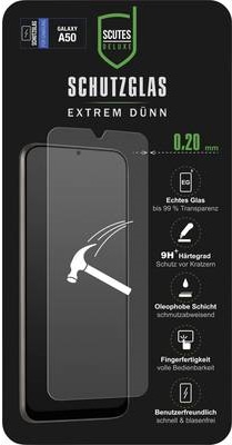Produktbild Scutes Deluxe Displayschutzglas Samsung Galaxy A50 (1 Stück, Samsung Galaxy A50)