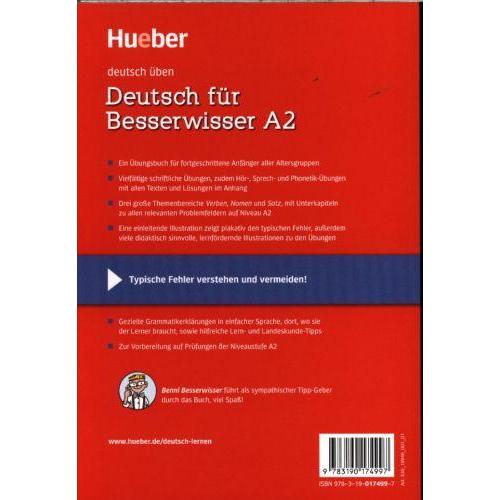 Thumbnail - Deutsch für Besserwisser A2. Buch mit MP3-CD, Schulbücher von Anneli Billina