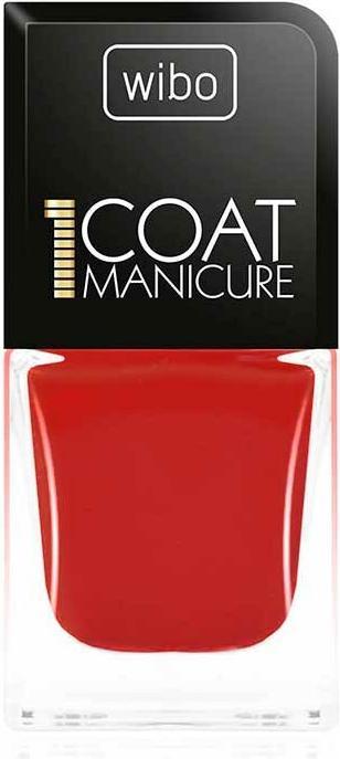 Actual product image Wibo 1 Coat Manicure Nail Polish 6 8.5Ml (Colour paint)